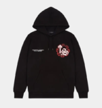 Men’s Trapstar Chain Script Hoodie Black | Australia - Image 2