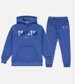 Trapstar Chenille Decoded Tracksuit Blue/White
