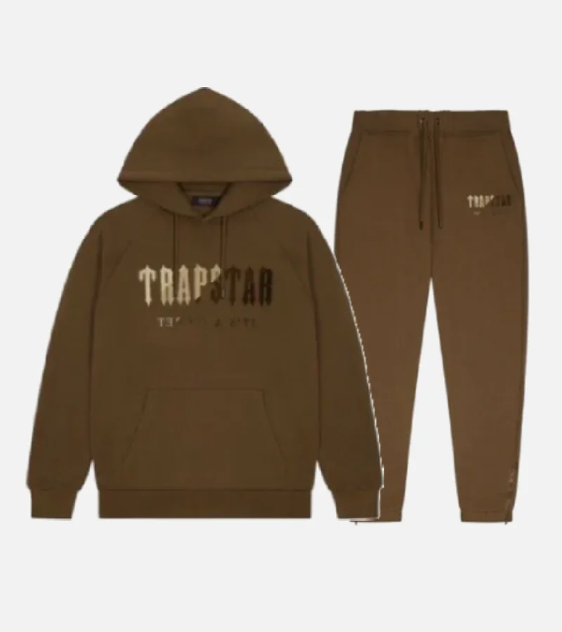 Trapstar-Chenille-Decoded-Tracksuit-Brown-3.webp Trapstar Chenille Decoded Tracksuit Brown - Image 1
