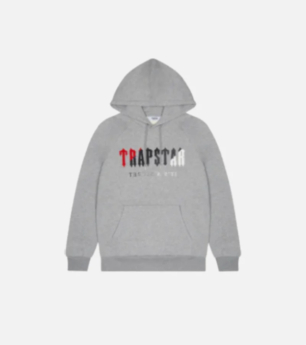 Trapstar Chenille Decoded Tracksuit GreyRed 2 1