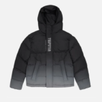 Trapstar Decoded 2.0 Hooded Puffer Jacket Black - Image 2