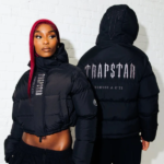 Trapstar Decoded Quilted Jacket With Hood Black - Image 3