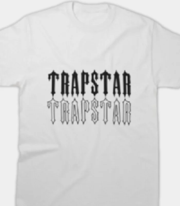 Trapstar Essential T Shirt WhiteBlack 1 1