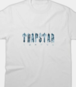 Trapstar Essential T-Shirt White/Blue - Image 2