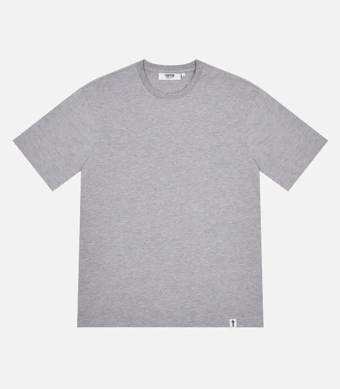 Trapstar-Foundation-T-Shirt-Gray-2.webp Trapstar Foundation T-Shirt Gray - Image 1