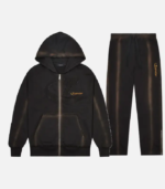 Trapstar Hyperdrive Tracksuit Black Washed