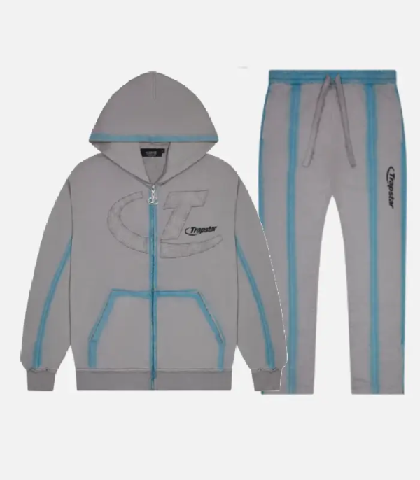 Trapstar Hyperdrive Tracksuit Gray 3