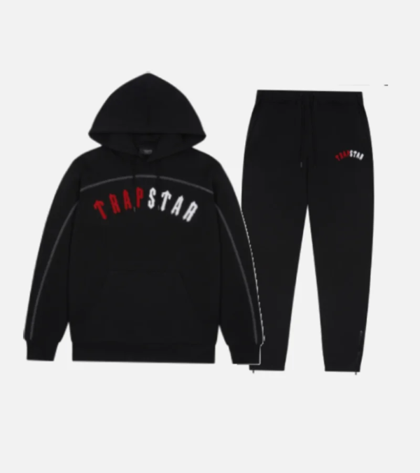 Trapstar Irongate Arch Chenille Tracksuit Black 3