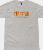 Trapstar It’s A Secret Fire T-Shirt Gray - Image 2