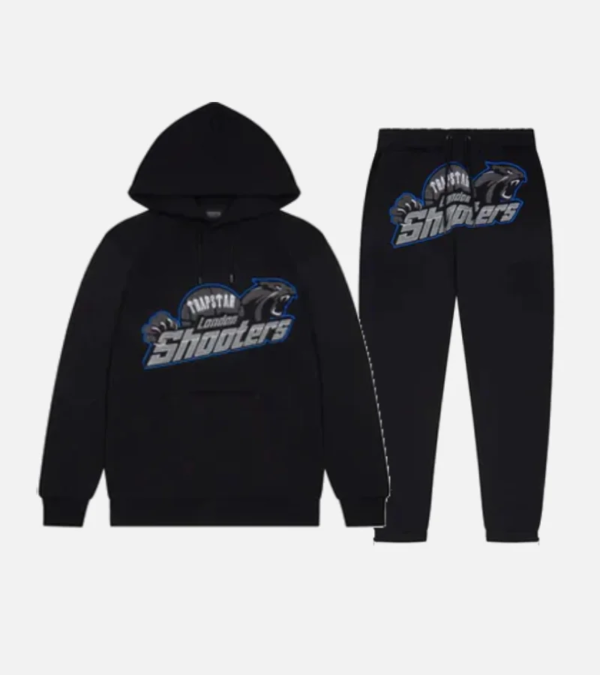 Trapstar London Shooters Tracksuit BlackBlue 3