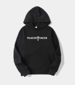 Trapstar Places T-Faces Hoodie Black