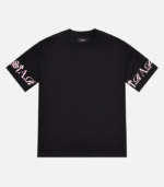 Trapstar Script T-Shirt Black/Pink